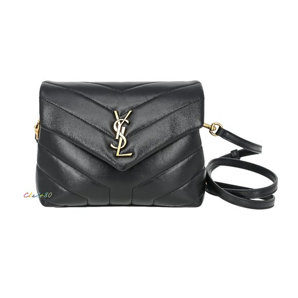 Saint Laurent Handbags - Saint Laurent Monogram Loulou Toy Matelassé Leather Cross Body Bag